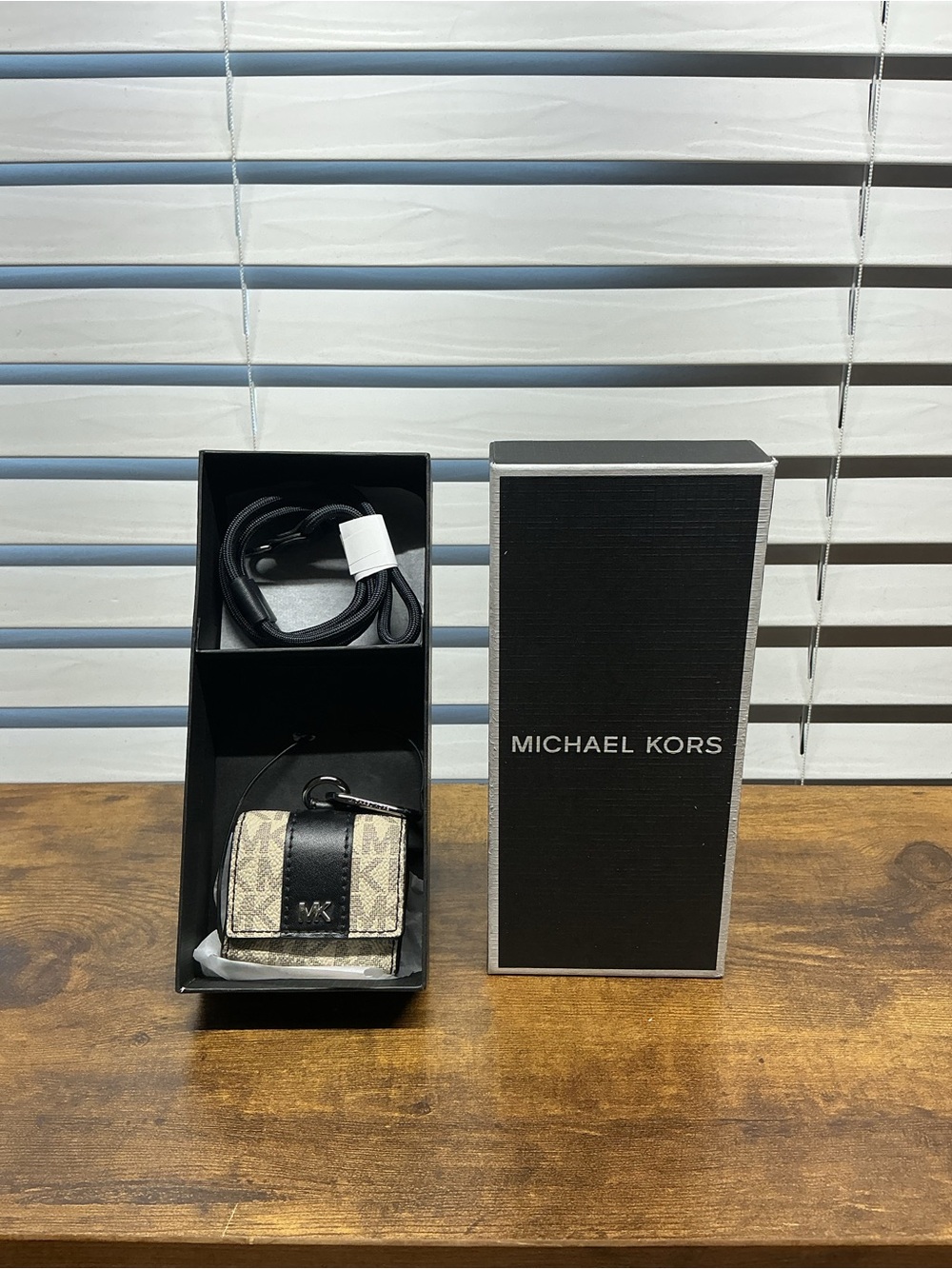 Michael Kors Hudson Logo Lanyard Case for Apple AirPods Pro